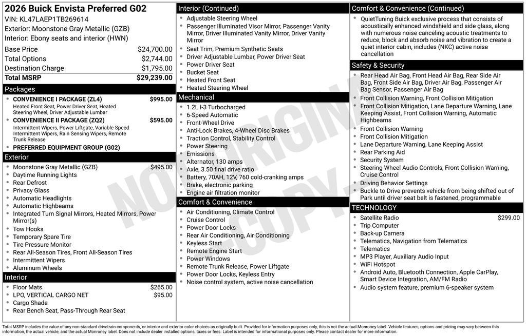 2026 Buick Envista Preferred - Photo 31